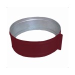 ХСО хомут стяжной 220 оцинк. 0,5 красный