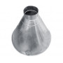 ЗВОК d1000/ h650 купольный для тандыра из оцинкованной стали зонт вытяжной