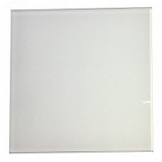 Панель стекло квадрат белый глянец 160х160