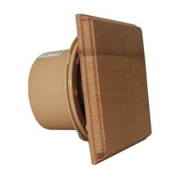 Вентилятор накладной MMotors JSC MM-S LV 100 квадрат (12V), жаростойкий с обратным клапаном (для бань, саун, хамам)