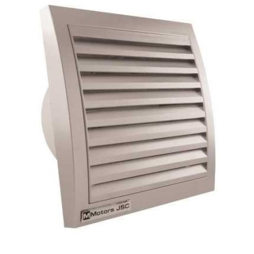 Вентилятор накладной MMotors JSC МM-100 Серебро Квадрат