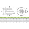 Вентилятор канальный ВанВент ВКВ 150 К