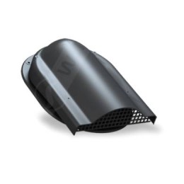 P-19-6 черный вентилятор подкровельного пространства для фальцевых, готовых битумных кровель, профнастила