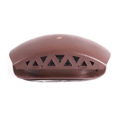 Вентилятор подкровельного пространства для металлочерепицы, черепаха 352/250/115 коричневый