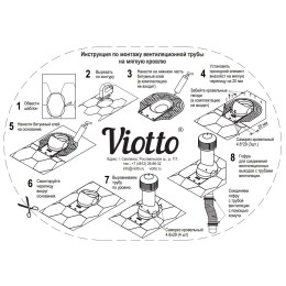Труба вентиляционная для готовой мягкой и фальцевой кровли d125\110мм, h-650мм утепленная, синяя