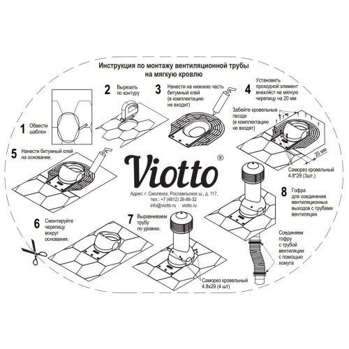 Труба вентиляционная для готовой мягкой и фальцевой кровли d150мм, h-650мм утепленная, черная