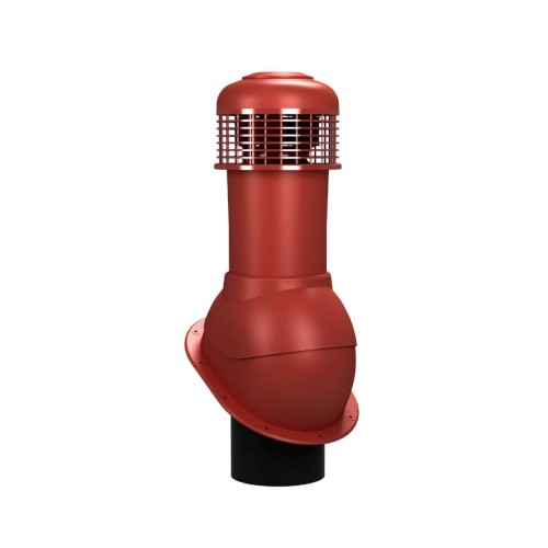 150/500 неизолированный красный К66-4 с  вентилятором для кровли из гибкой битумной черепицы