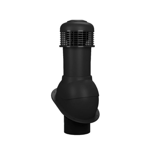 150/500 неизолированный антрацит К66-8 с вентилятором для кровли из гибкой битумной черепицы