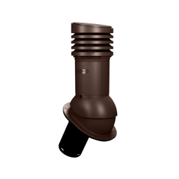 125/110 h500 изолированный коричневый E10-2 с проходным элементом для мягкой и фальцевой кровли