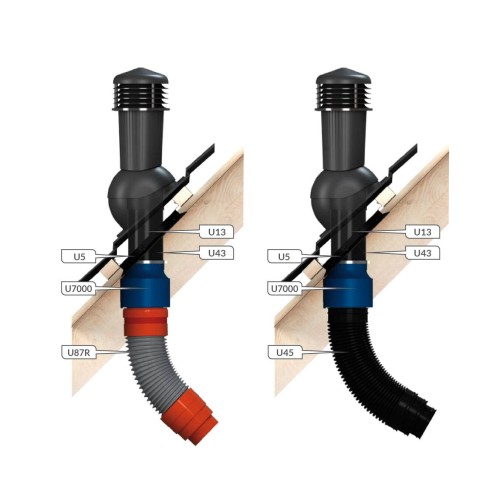 U7000 каплесборник d125 для отвода конденсата в вентиляции