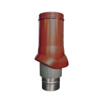 VWO d125/160 изолированный Brown для нанодефлектора из пластика