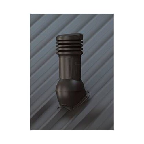 Е-30R-4 Вентвыход красный D150 H-490 изолированный для кровли из профнастила