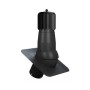 T01-AL-L-8 Вентвыход роторный антрацит неизолированный D150 Н 492,5 мм для гибкой битумной кровли (при монтаже)