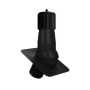 T01-AL-L-6 Вентвыход роторный черный неизолированный D150 Н 492,5 мм для гибкой битумной кровли (при монтаже)