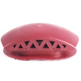 Вентилятор подкровельного пространства для готовой мягкой и фальцевой кровли, черепаха 352/250/115 красное вино