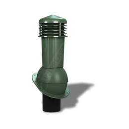 125/110 h500 неизолированный зеленый К88-5 с проходным элементом для мягкой и фальцевой кровли