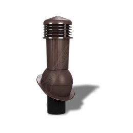 125/110 h500 неизолированный коричневый К88-2 с проходным элементом для мягкой и фальцевой кровли