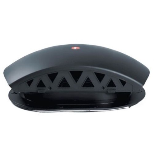 Вентилятор подкровельного пространства для готовой мягкой и фальцевой кровли, черепаха 352/250/115 серый графит