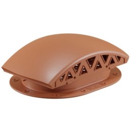 Вентилятор подкровельного пространства для готовой мягкой и фальцевой кровли, черепаха 352/250/115 кирпичный