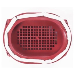 Вентилятор подкровельного пространства для готовой мягкой и фальцевой кровли, черепаха 352/250/115 красное вино