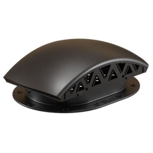 Вентилятор подкровельного пространства для готовой мягкой и фальцевой кровли, черепаха 352/250/115 черный