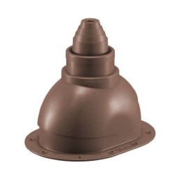 Антенный выход для готовой мягкой и фальцевой кровли 335\250\292 шоколад