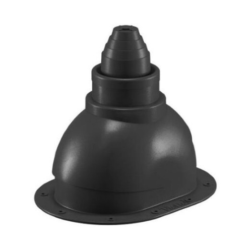 Антенный выход для готовой мягкой и фальцевой кровли 335\250\292 черный