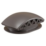 Вентилятор подкровельного пространства для готовой мягкой и фальцевой кровли, черепаха 352/250/115 коричневый