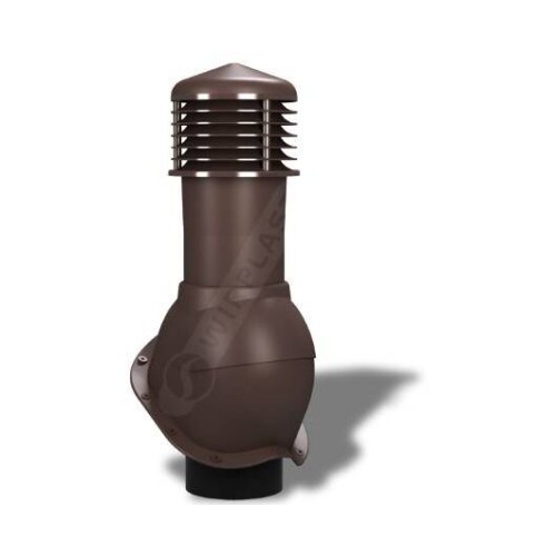 150/500 неизолированный коричневый К53-2 с проходным элементом для кровли из металлочерепицы