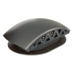 Вентилятор подкровельного пространства для готовой мягкой и фальцевой кровли, черепаха 352/250/115 серый графит