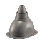 Антенный выход для готовой мягкой и фальцевой кровли 335\250\292 коричневый