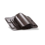 P-20-2 коричневый вентилятор подкровельного пространства для низкопрофильных (до 35 мм) металлических кровельных покрытий