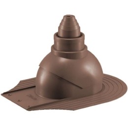 Антенный выход для мягкой кровли при монтаже 335\250\292 шоколад