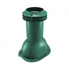 Выход вентиляции канализации для металлочерепицы 335\250\423 зеленый мох