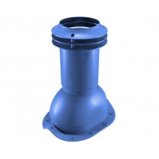 Выход вентиляции канализации для металлочерепицы 335\250\423 синий