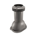 Выход вентиляции канализации для металлочерепицы 335\250\423 коричневый