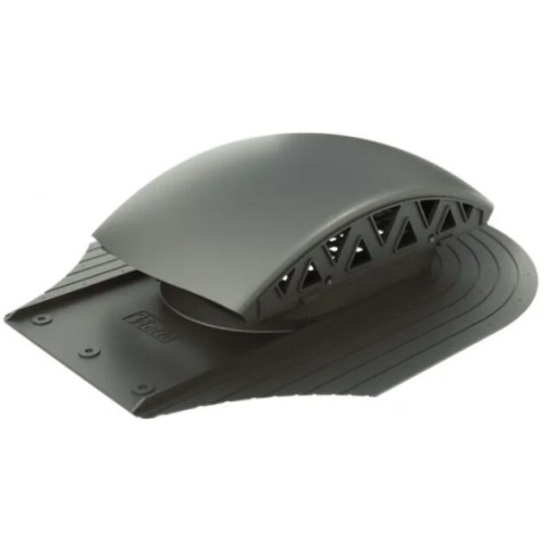 Вентилятор подкровельного пространства с универсальным проходным элементом, черепаха 460/352/145 серый графит