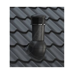 125/110 h500 неизолированный коричневый К94-2 с проходным элементом для кровли из металлочерепицы