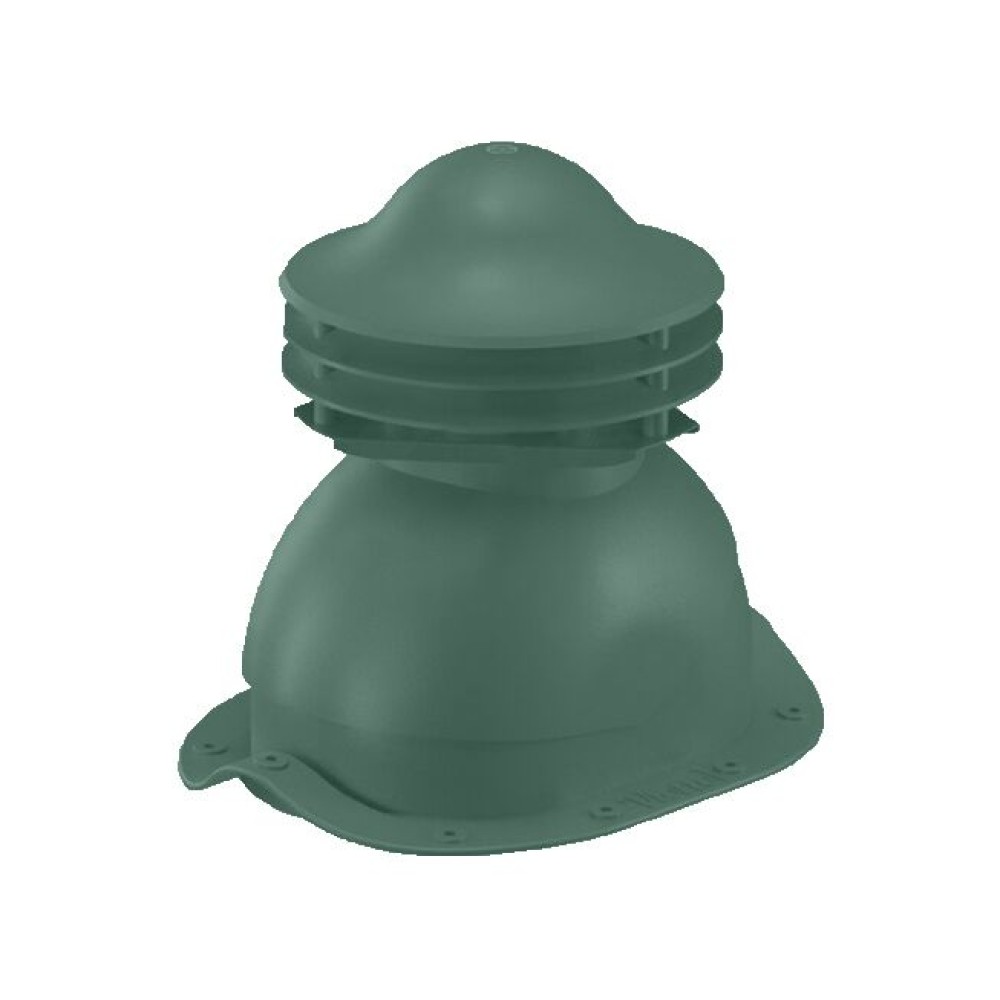 Универсальный выход вентиляции для металлочерепицы 352\250\293 зеленый мох