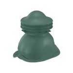 Универсальный выход вентиляции для металлочерепицы 352\250\293 зеленый мох