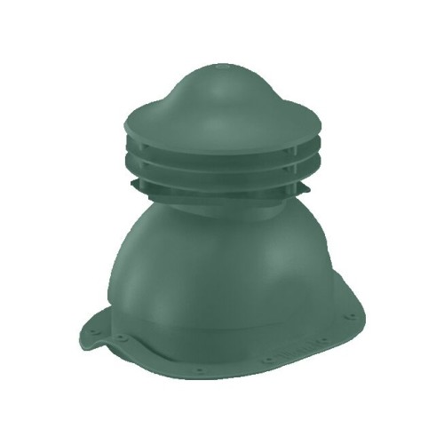 Универсальный выход вентиляции для металлочерепицы 352\250\293 зеленый мох