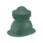 Универсальный выход вентиляции для мягкой кровли при монтаже 469\370\323 зеленый мох