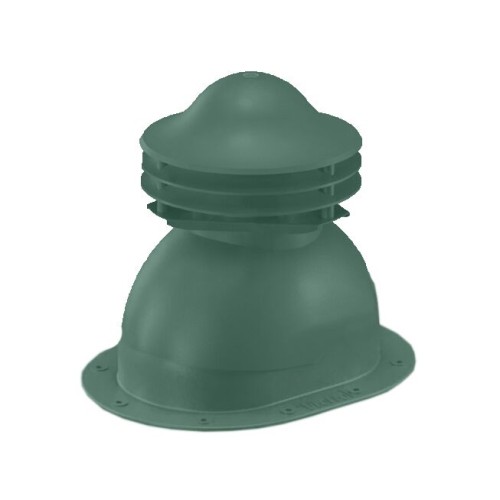 Универсальный выход вентиляции для мягкой кровли при монтаже 469\370\323 зеленый мох