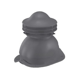 Универсальный выход вентиляции для металлочерепицы 352\250\293 серый графит