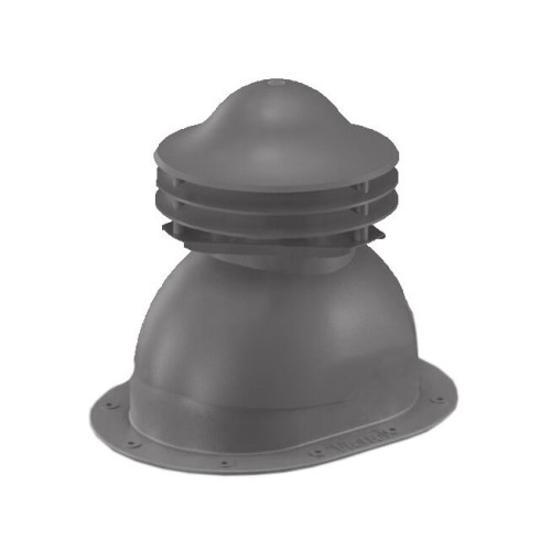 Универсальный выход вентиляции для готовой мягкой и фальцевой кровли 352\250\293 коричневый