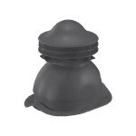 Универсальный выход вентиляции для металлочерепицы 352\250\293 черный