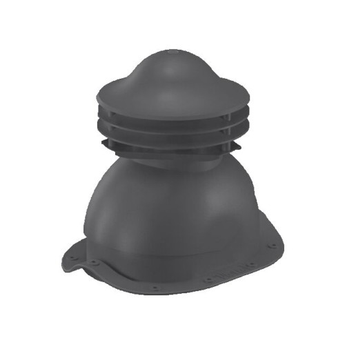 Универсальный выход вентиляции для металлочерепицы 352\250\293 черный