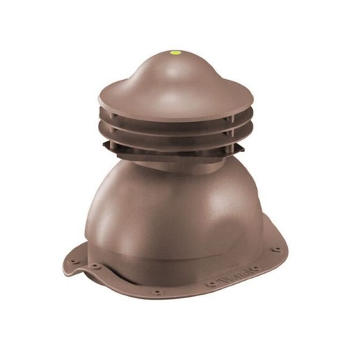 Универсальный выход вентиляции для металлочерепицы 352\250\293 шоколад