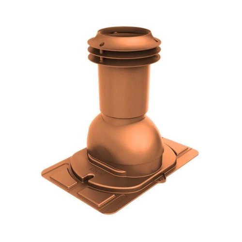 Выход вентиляции канализации с универсальным проходным элементом 460\334\445 кирпичный