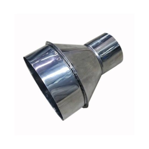 Переход 150х100 AISI 430 нержавеющая сталь 0,5 мм